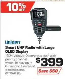 Repco Smart UHF Radio with Large OLED Display offer