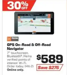 Repco GPS On-Road & Off-Road Navigator offer