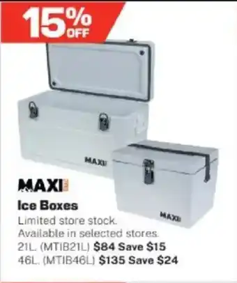 Repco Ice Boxes offer