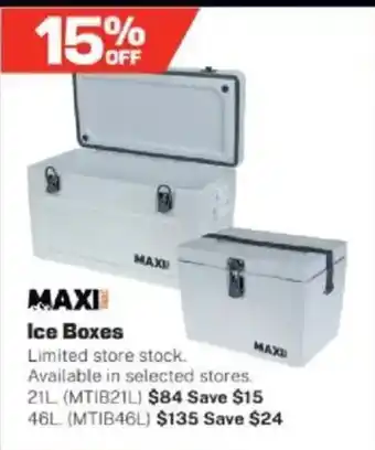 Repco Ice Boxes offer