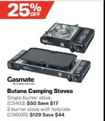 Repco Butane Camping Stoves offer