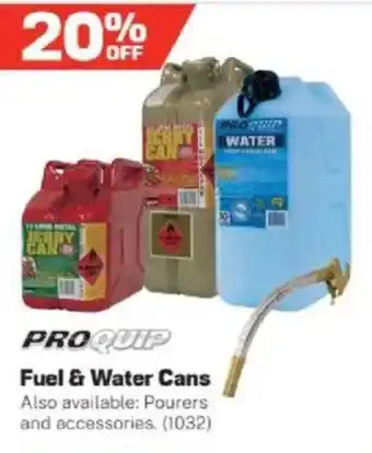 Repco Fuel & Water Cans offer