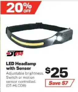 Repco LED Headlamp with Sensor offer