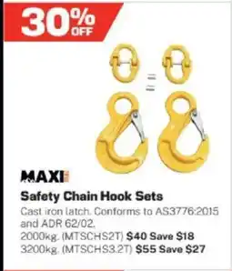 Repco Safety Chain Hook Sets offer