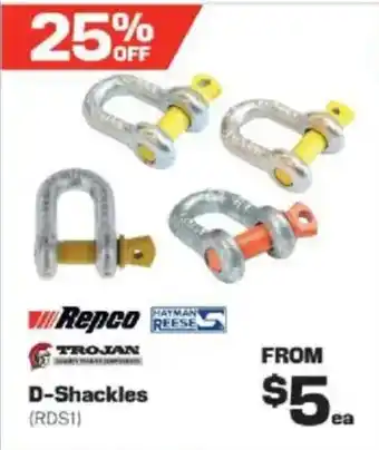 Repco D-Shackles offer