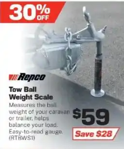 Repco Tow Ball Weight Scale offer