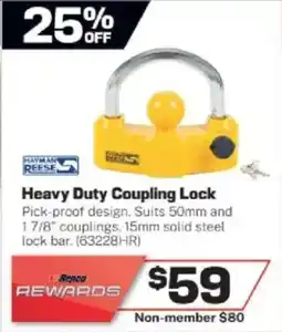 Repco Heavy Duty Coupling Lock offer