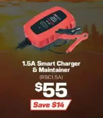 Repco 1.5A Smart Charger & Maintainer offer