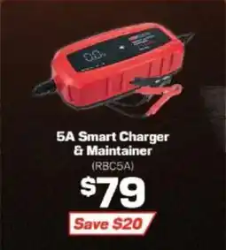 Repco 5A Smart Charger & Maintainer offer