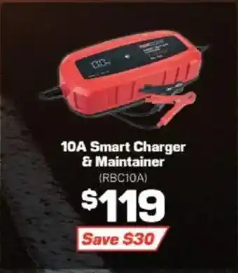 Repco 10A Smart Charger & Maintainer offer