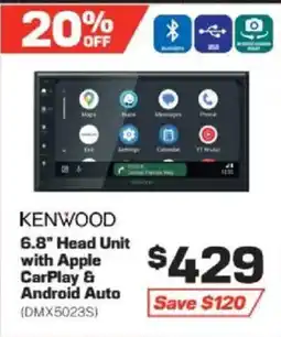 Repco Head Unit with Apple CarPlay & Android Auto offer