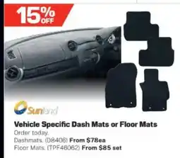 Repco Vehicle Specific Dash Mats or Floor Mats offer