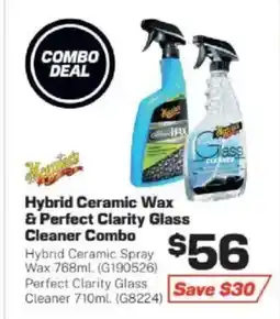 Repco Hybrid Ceramic Spray Wax & Perfect Clarity Glass Cleaner Combo offer