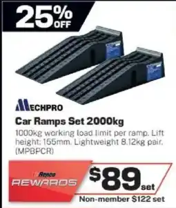 Repco Car Ramps Set offer