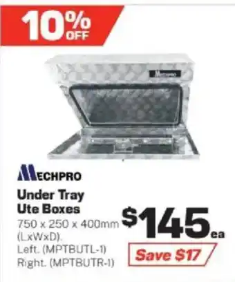 Repco Under Tray Ute Boxes offer