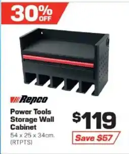 Repco Power Tools Storage Wall Cabinet offer