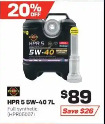 Repco HPR 5 5W-40 7L offer