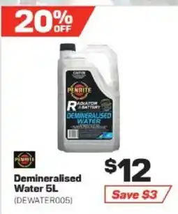 Repco Demineralised Water offer