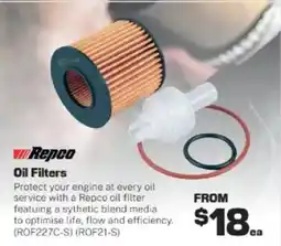 Repco Oil Filters offer