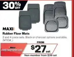 Repco Rubber Floor Mats offer