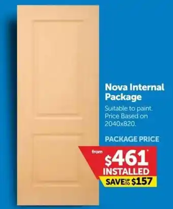 Doors Plus Nova Internal Package offer