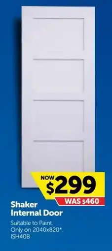 Doors Plus Shaker Internal Door offer