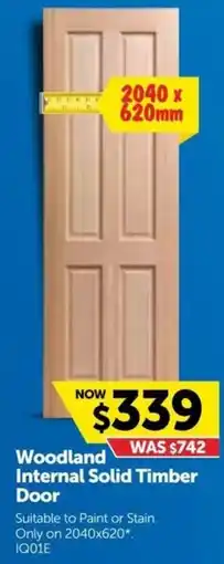 Doors Plus Internal Solid Timber Door offer