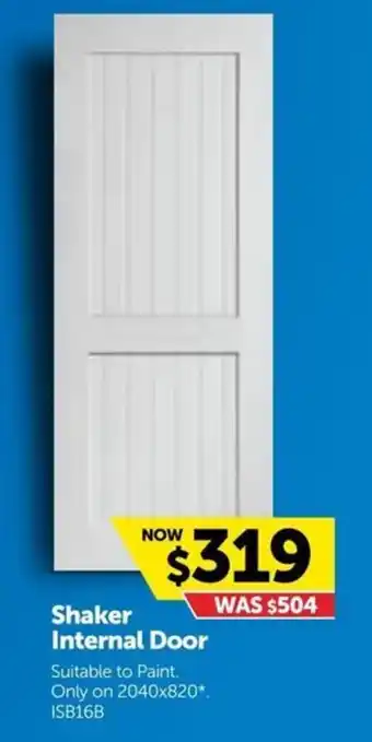 Doors Plus Shaker Internal Door offer