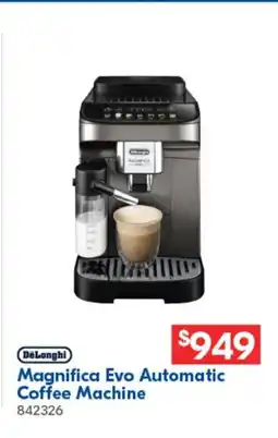 Betta Magnifica Evo Automatic Coffee Machine offer