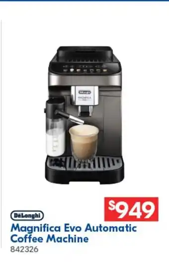 Betta Magnifica Evo Automatic Coffee Machine offer