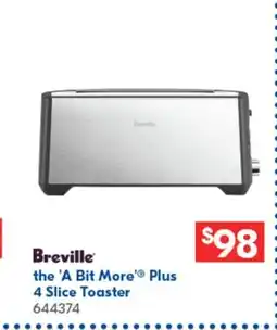 Betta the 'A Bit More'® Plus 4 Slice Toaster offer