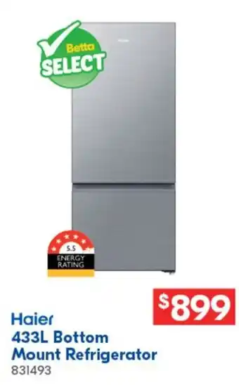 Betta Bottom Mount Refrigerator offer