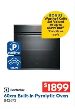 Betta Built-in Pyrolytic Oven offer