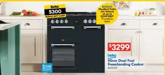 Betta Dual Fuel Freestanding Cooker offer