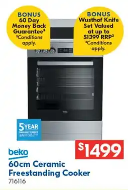 Betta Ceramic Freestanding Cooker offer