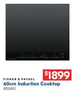 Betta FISHER & PAYKEL 60cm Induction Cooktop offer