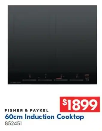 Betta FISHER & PAYKEL 60cm Induction Cooktop offer