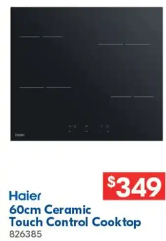 Betta Haier 60cm Ceramic Touch Control Cooktop offer