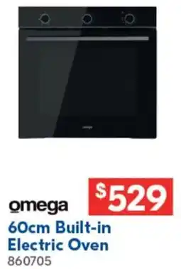 Betta omega 60cm Built-in Electric Oven offer