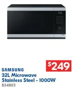 Betta SAMSUNG 32L Microwave Stainless Steel - 1000W offer