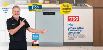 Betta Freestanding Dishwasher offer