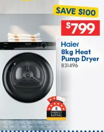 Betta Heat Pump Dryer offer