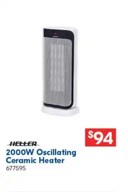 Betta Oscillating Ceramic Heater offer