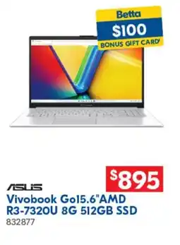 Betta Vivobook Go offer