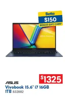 Betta Vivobook 15.6 offer