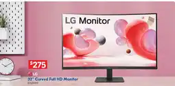 Betta Curved Full HD Monitor offer