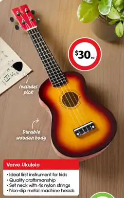 Coles Verve Ukulele offer