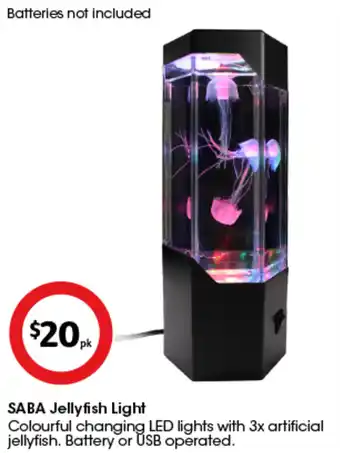 Coles SABA Jellyfish Light offer