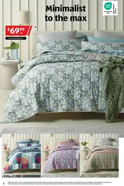 ALDI Coverlet Set - Queen/King Size offer