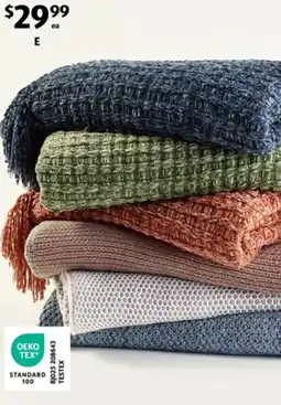 ALDI Textured Throw offer